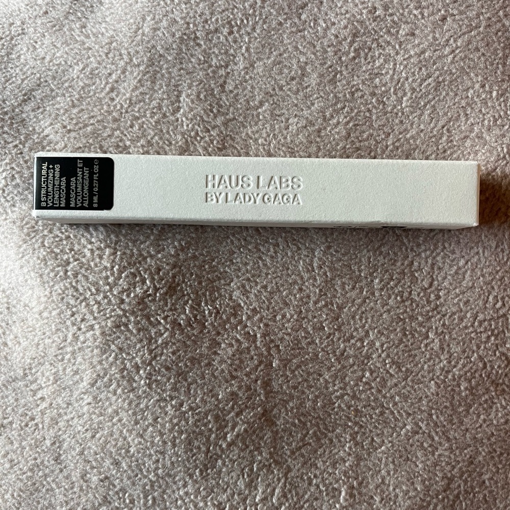 NIB Haus Labs B Structural Volumizing + Lengthening Mascara in Black Onyx